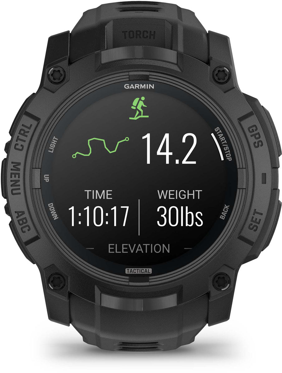 Instinct 3 Amoled Tactical GPS Activity Smart Watch - 50 mm