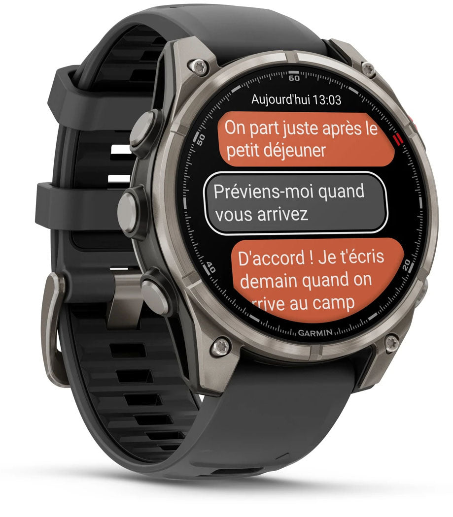 Fēnix 8 Pro Sapphire Amoled GPS Activity Smart Watch - 47 mm