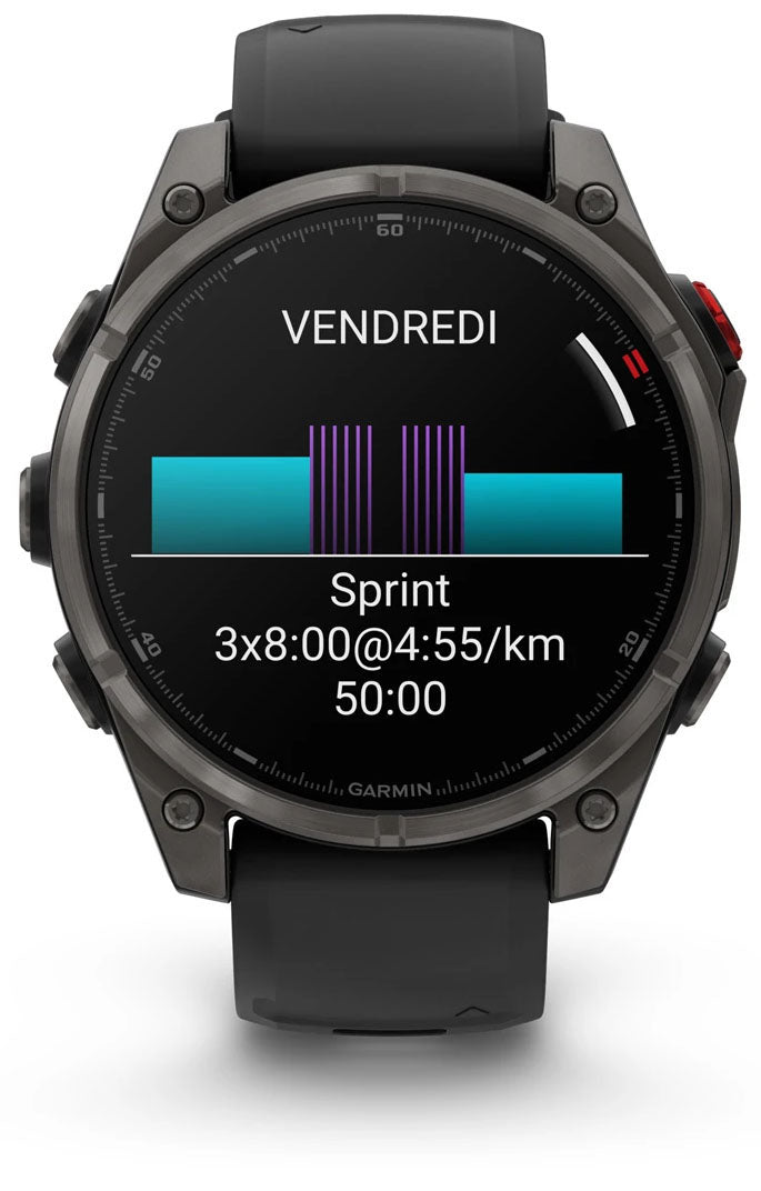 Fēnix 8 Pro Sapphire Amoled GPS Activity Smart Watch - 47 mm