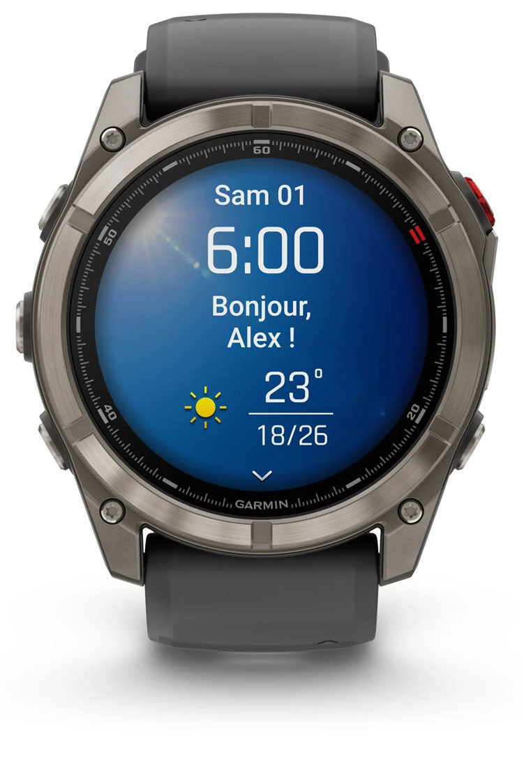 Fēnix 8 Pro Sapphire Amoled GPS Activity Smart Watch - 51 mm