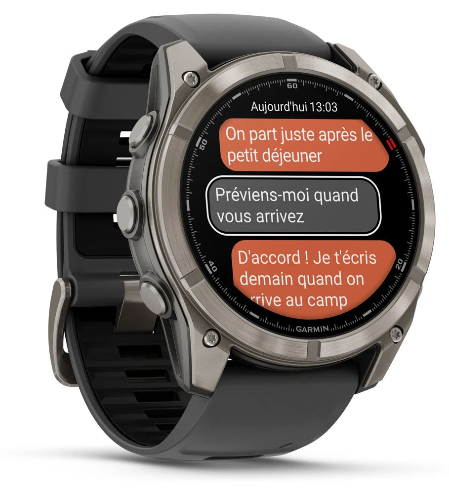 Fēnix 8 Pro Sapphire Amoled GPS Activity Smart Watch - 51 mm
