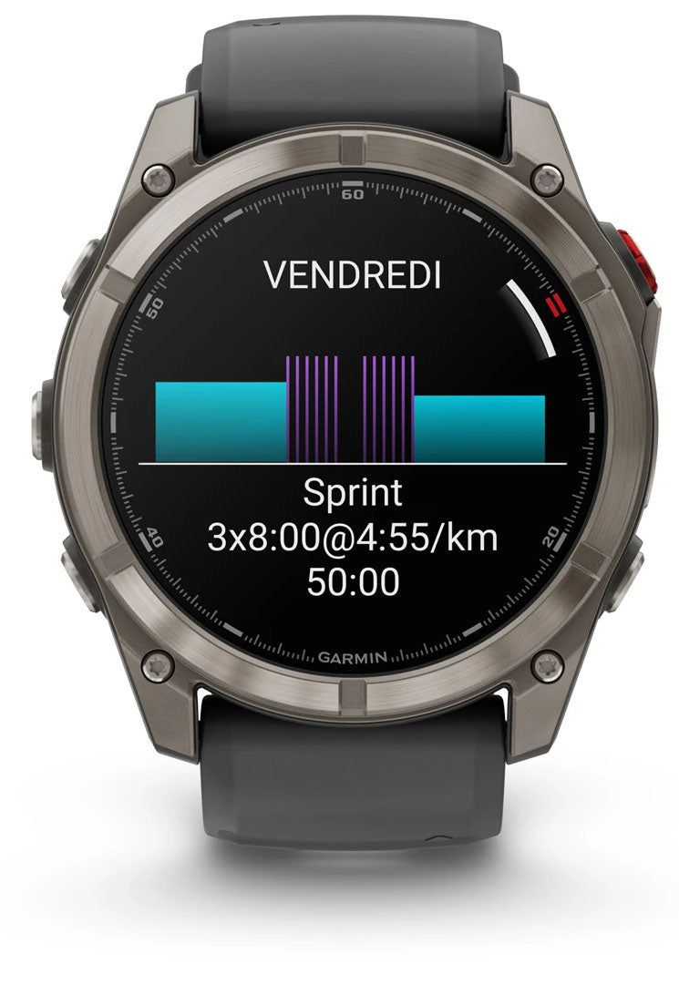 Fēnix 8 Pro Sapphire Amoled GPS Activity Smart Watch - 51 mm