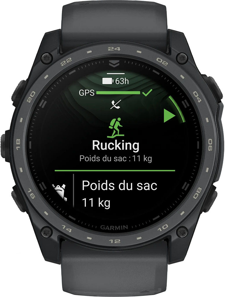 Tactix 8 Amoled Cerakote GPS Activity Smart Watch - 51 mm