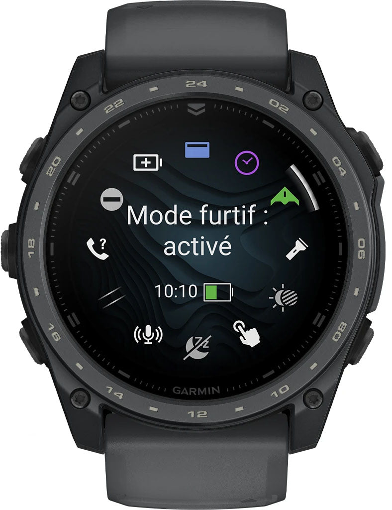Tactix 8 Amoled Cerakote GPS Activity Smart Watch - 51 mm