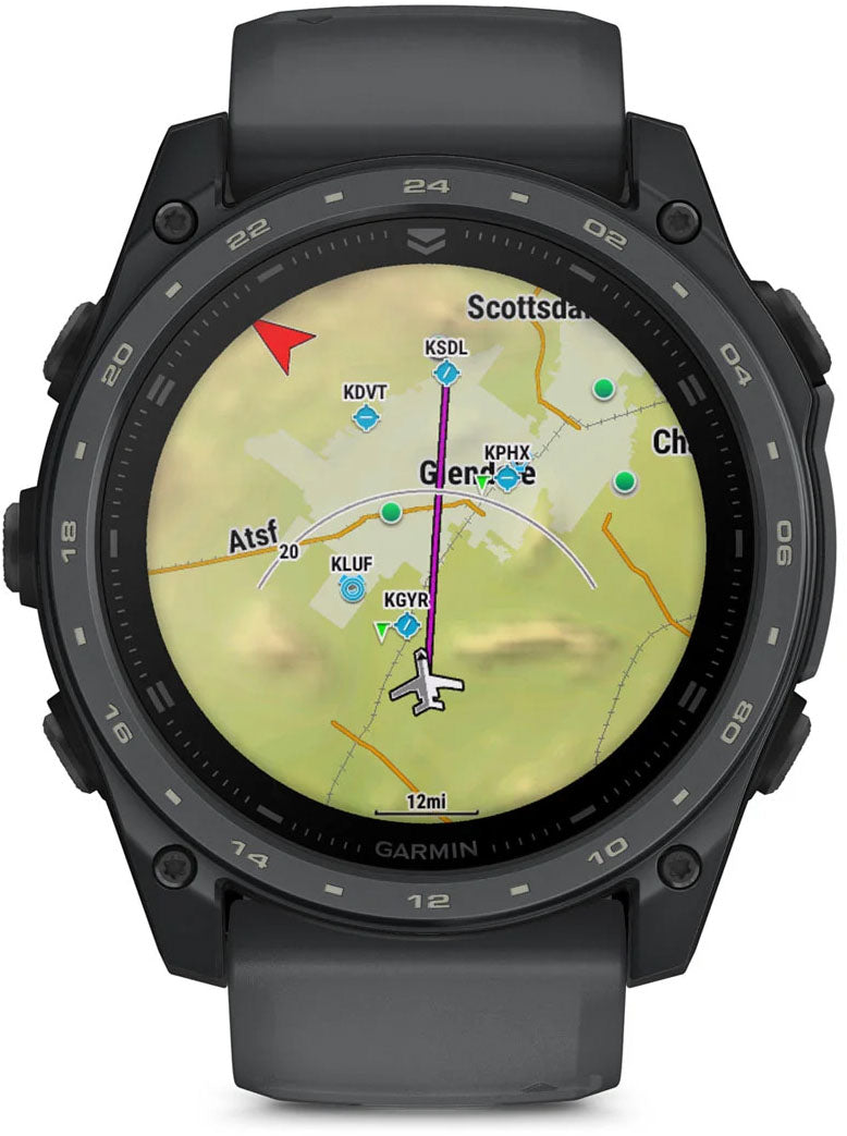 Tactix 8 Amoled Cerakote GPS Activity Smart Watch - 51 mm
