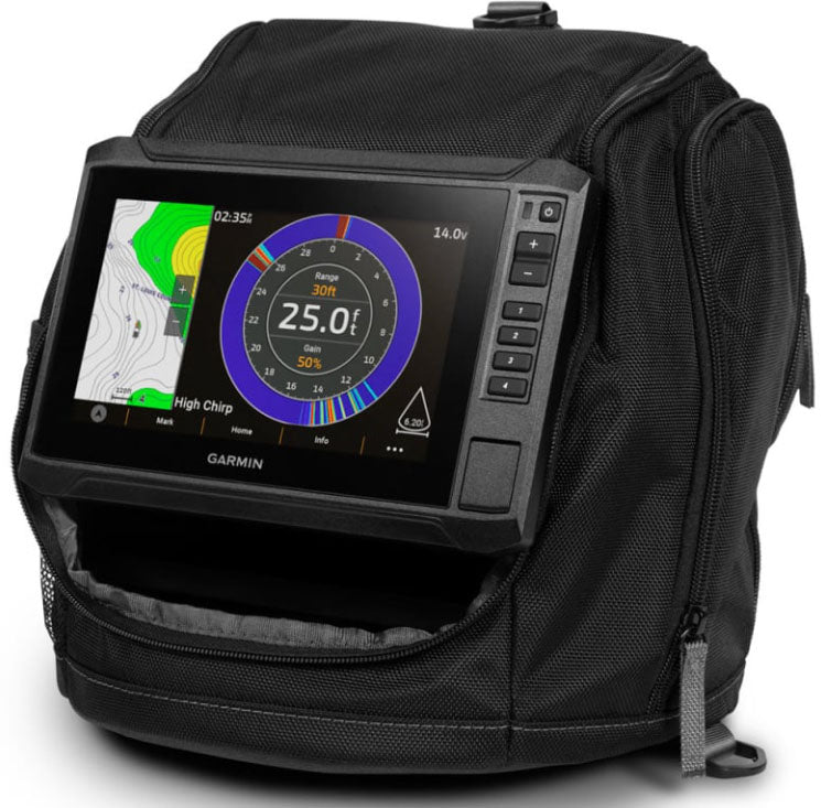 Echomap UHD2 73sv Ice Fishing Fishfinder with GT10HN-IF Transducer