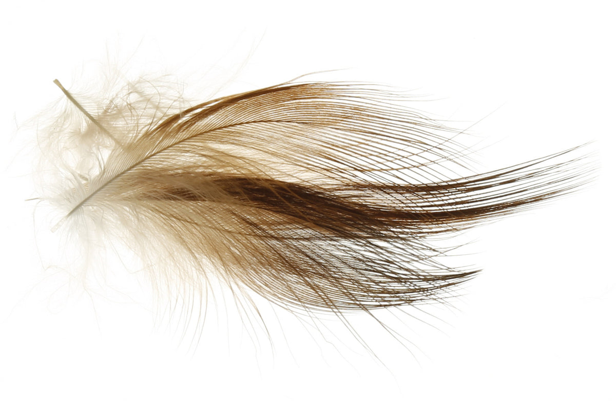 Heron Natural Fly Tying Feather - XS
