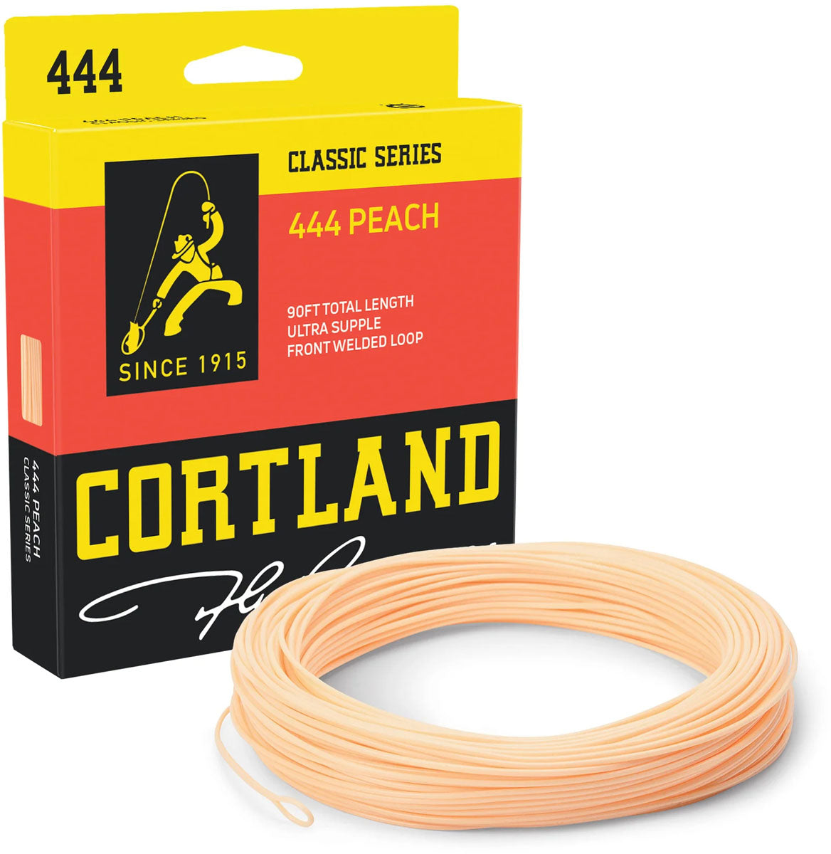 444 Peach Braided Fishing Line