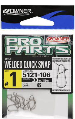 Hyper Welded Quick Snap - 6/PK