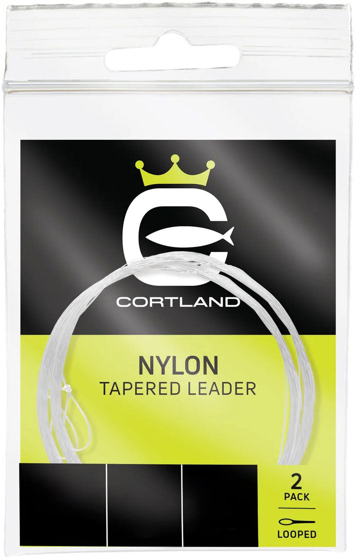 Nylon Tapered Leaders - 2/PK