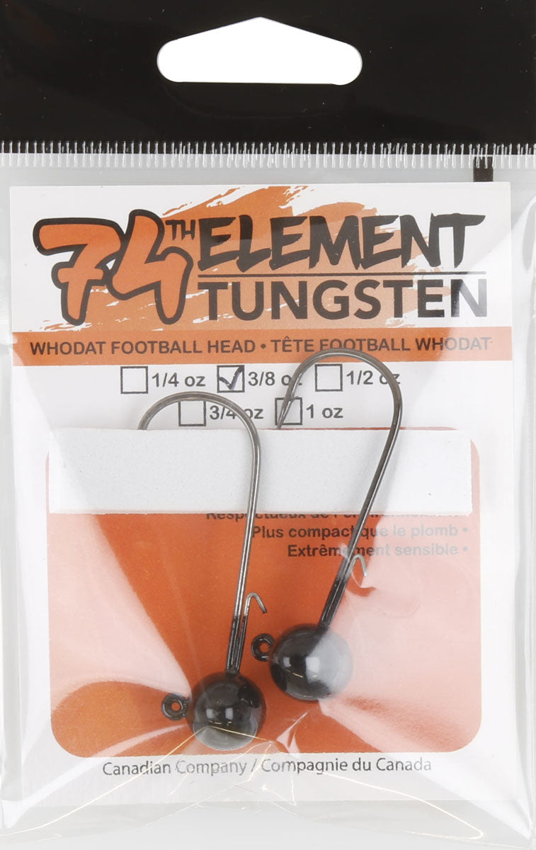 Whodat Football Jig - 3/8 oz. - 2/PK