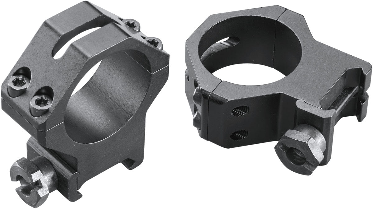 Four Hole Skeleton Scope Ring - High - Matte - 30 mm