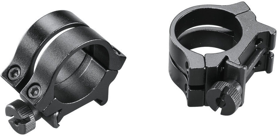 Quad-Lock Detachable Scope Rings - Medium - Matte - 1 in.