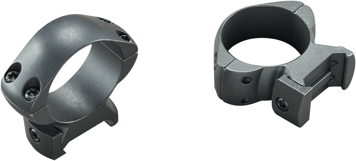Grand Slam Steel Scope Rings - Low - Matte - 30 mm