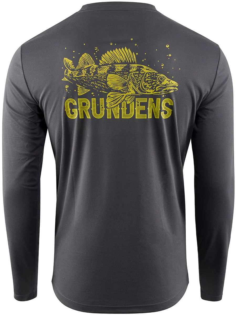 King Of The Lakes Long Sleeve Fishing T-Shirt - Men's