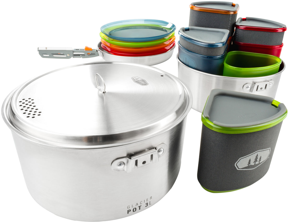 Glacier Stainless Camper Cook Set