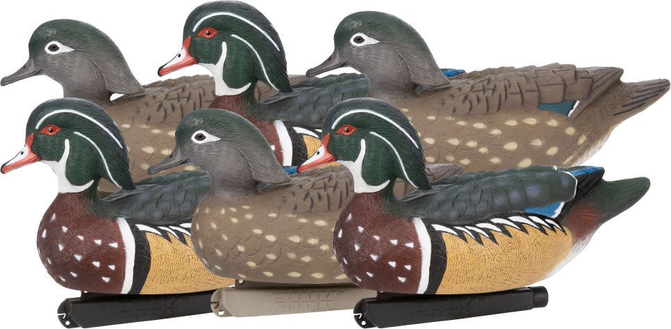 Wood Ducks Floating Decoys - 6/PK