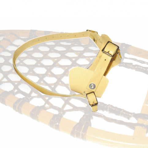 Traditional Snowshoe Leather Bindings