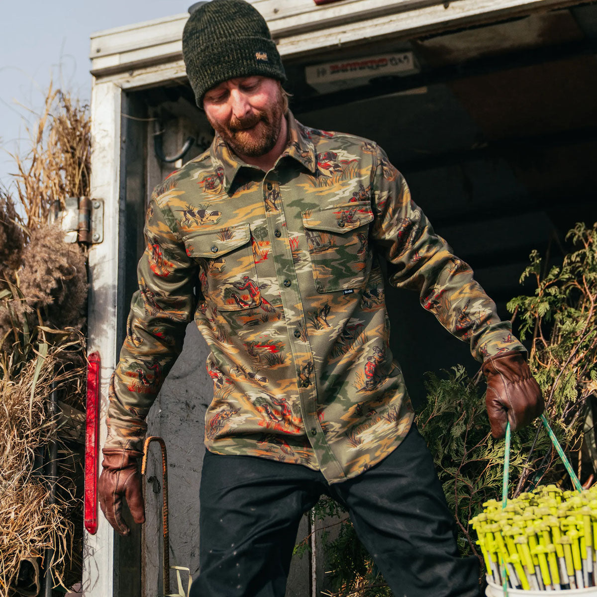 Duck Hunting Flannel Shirt - Men's
