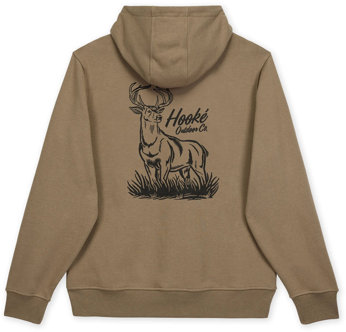 Staring Deer Pullover Hoodie - Men's 