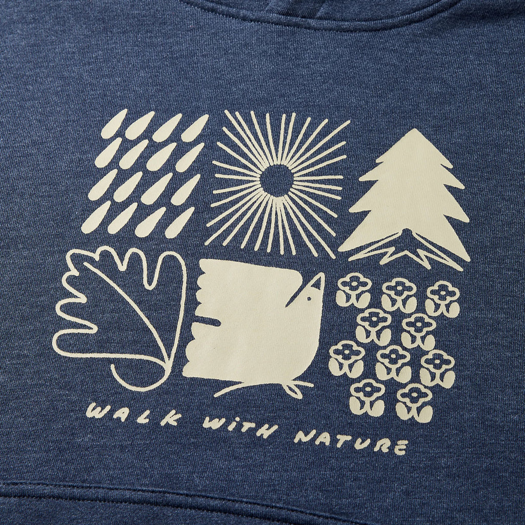Walk With Nature Pullover Hoodie - Women's 