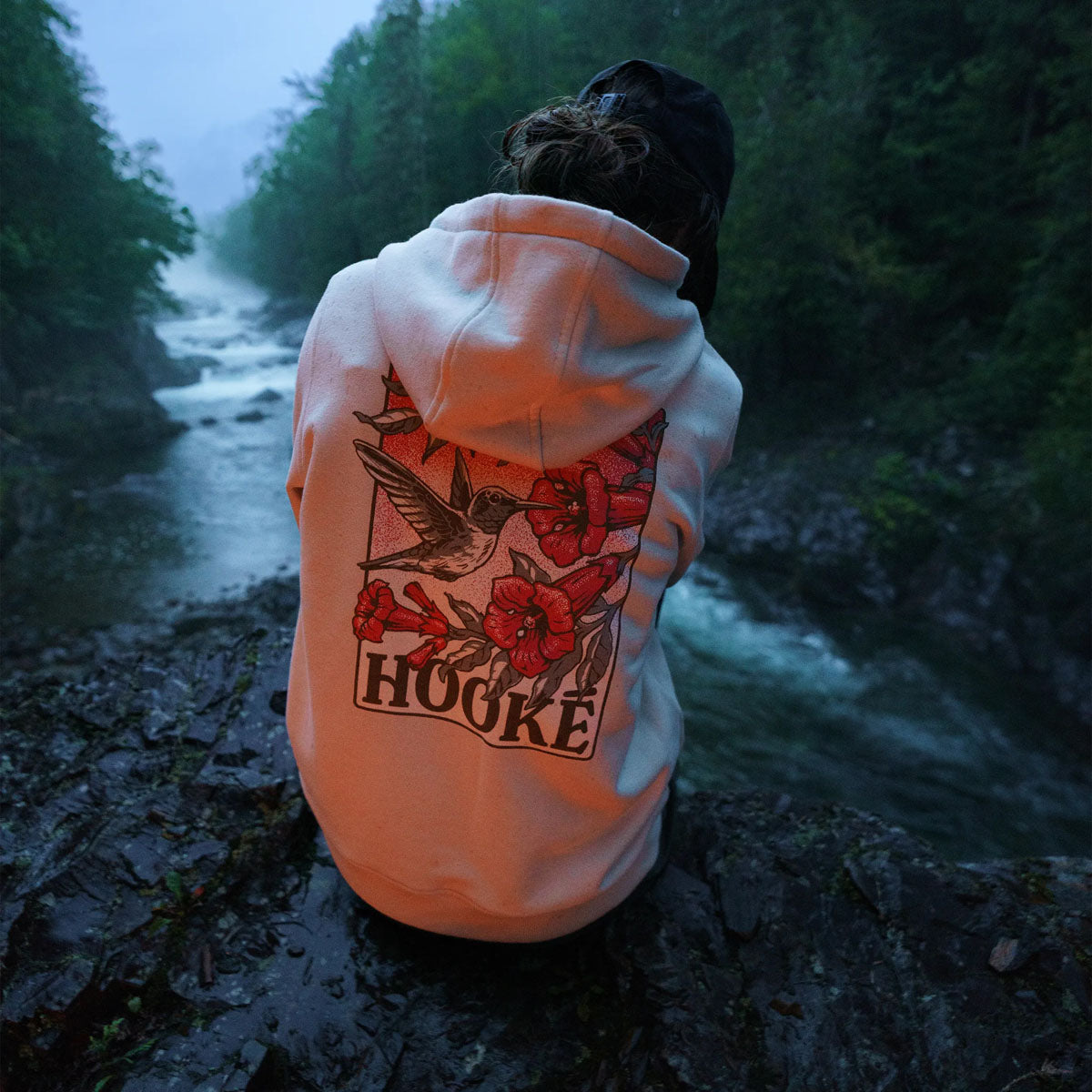 Hummingbird Pullover Hoodie - Women's