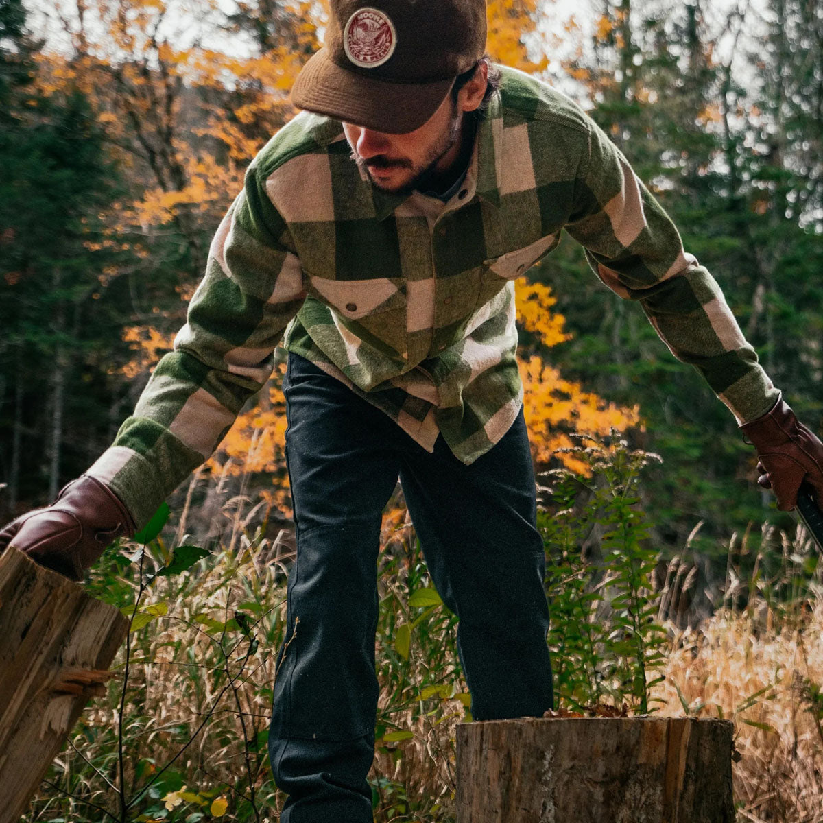 Canadian Plaid Overshirt - Men’s