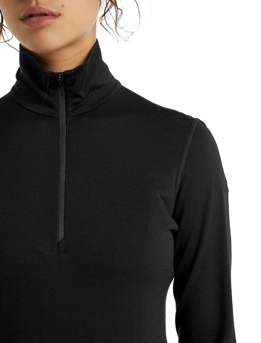 200 Oasis Women's Long Sleeve Half Zip Baselayer