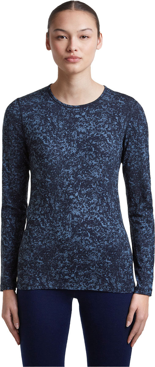 200 Oasis Moss Bloom AOP Long Sleeve Baselayer - Women's
