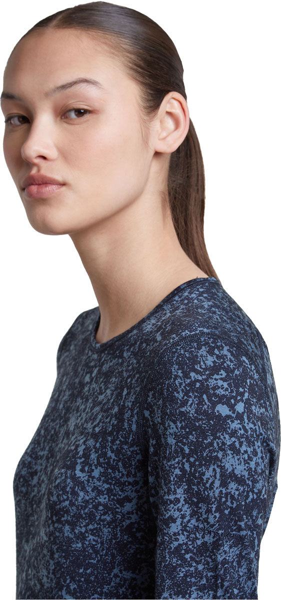200 Oasis Moss Bloom AOP Long Sleeve Baselayer - Women's