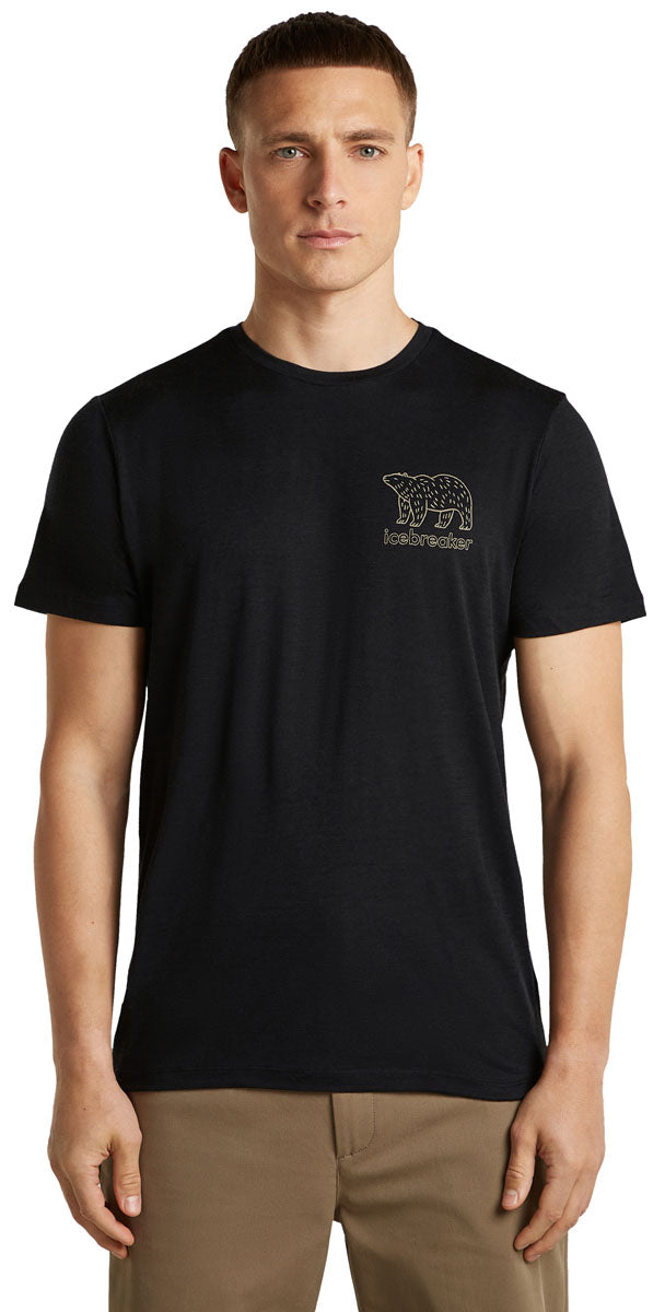 150 Tech Lite Forest Footsteps Meriono Wool T-Shirt - Men's