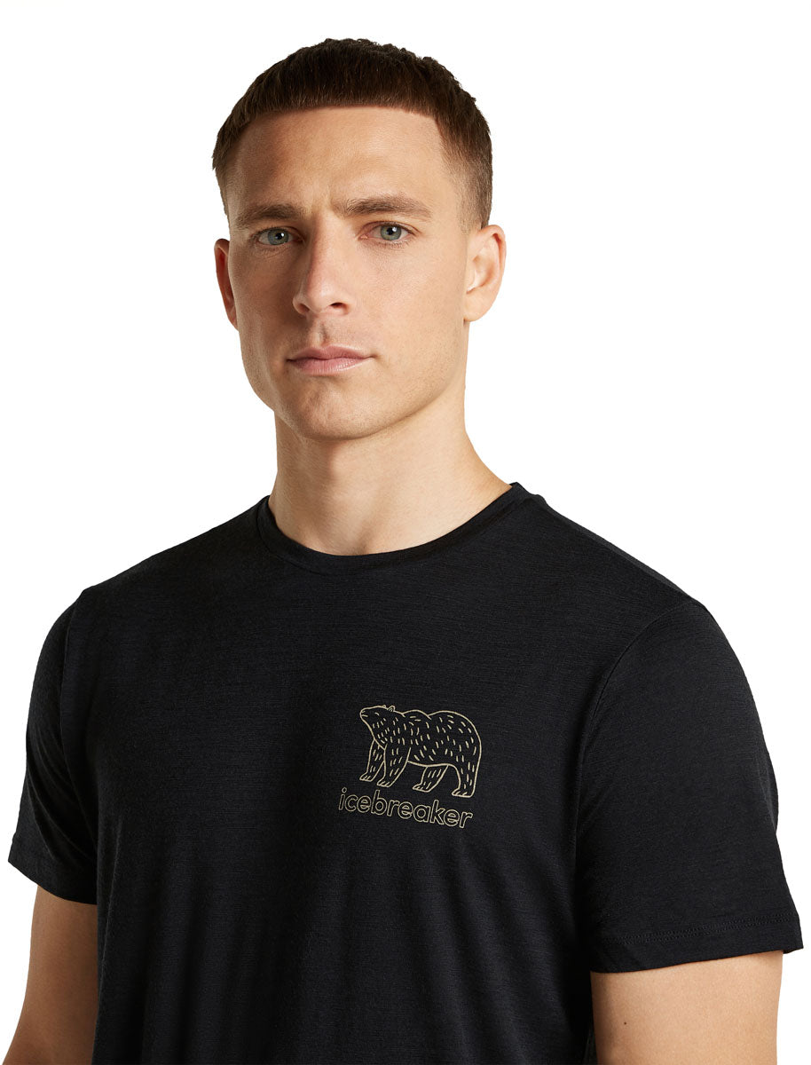 150 Tech Lite Forest Footsteps Meriono Wool T-Shirt - Men's