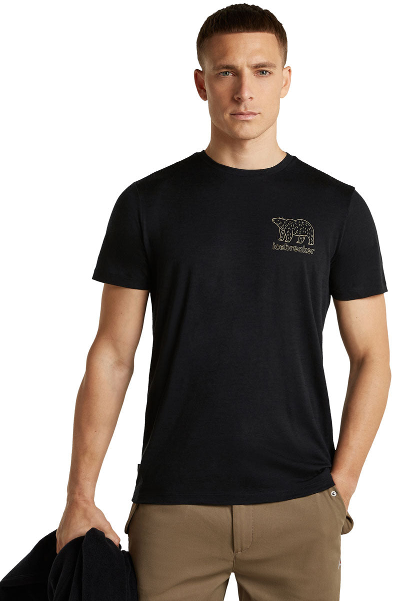 150 Tech Lite Forest Footsteps Meriono Wool T-Shirt - Men's