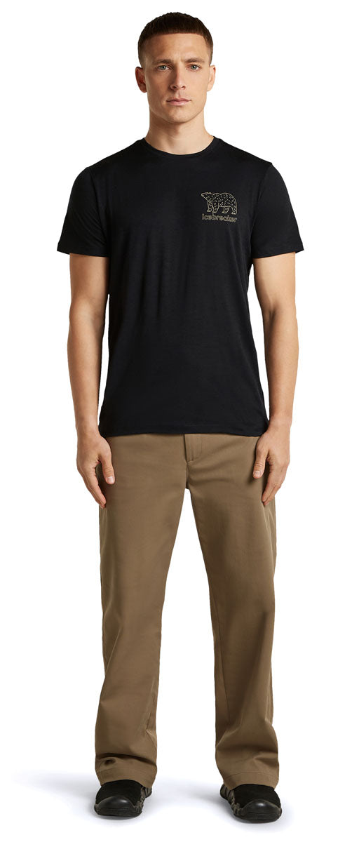 150 Tech Lite Forest Footsteps Meriono Wool T-Shirt - Men's