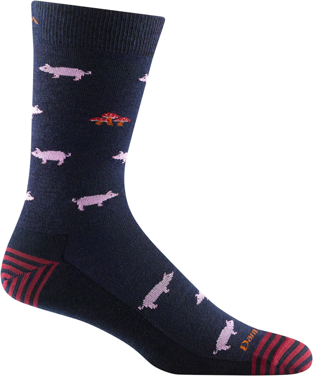 Truffle Hog Crew Lightweight Lifestyle Socks - Men's