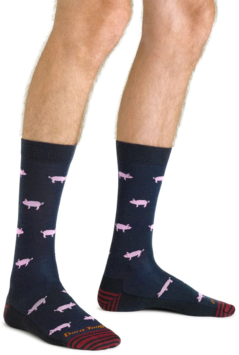 Truffle Hog Crew Lightweight Lifestyle Socks - Men's