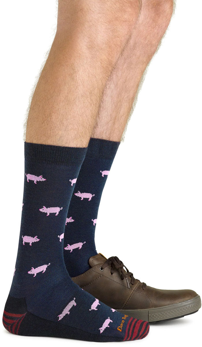 Truffle Hog Crew Lightweight Lifestyle Socks - Men's