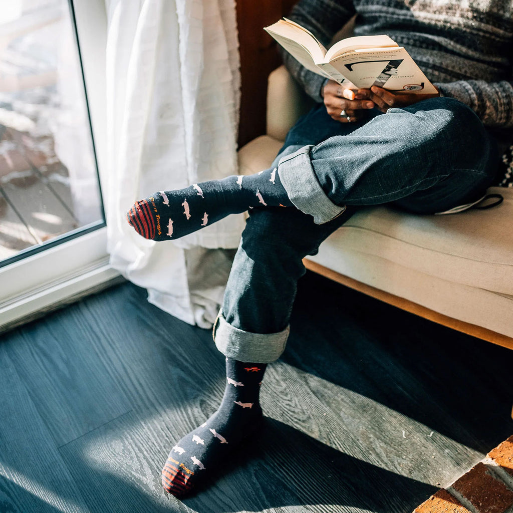 Truffle Hog Crew Lightweight Lifestyle Socks - Men's