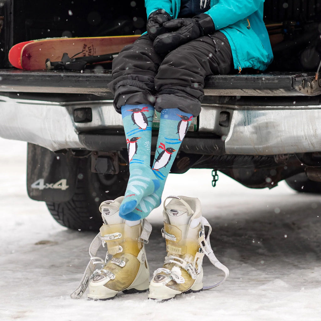 Penguin Peak Ski Socks - Women's