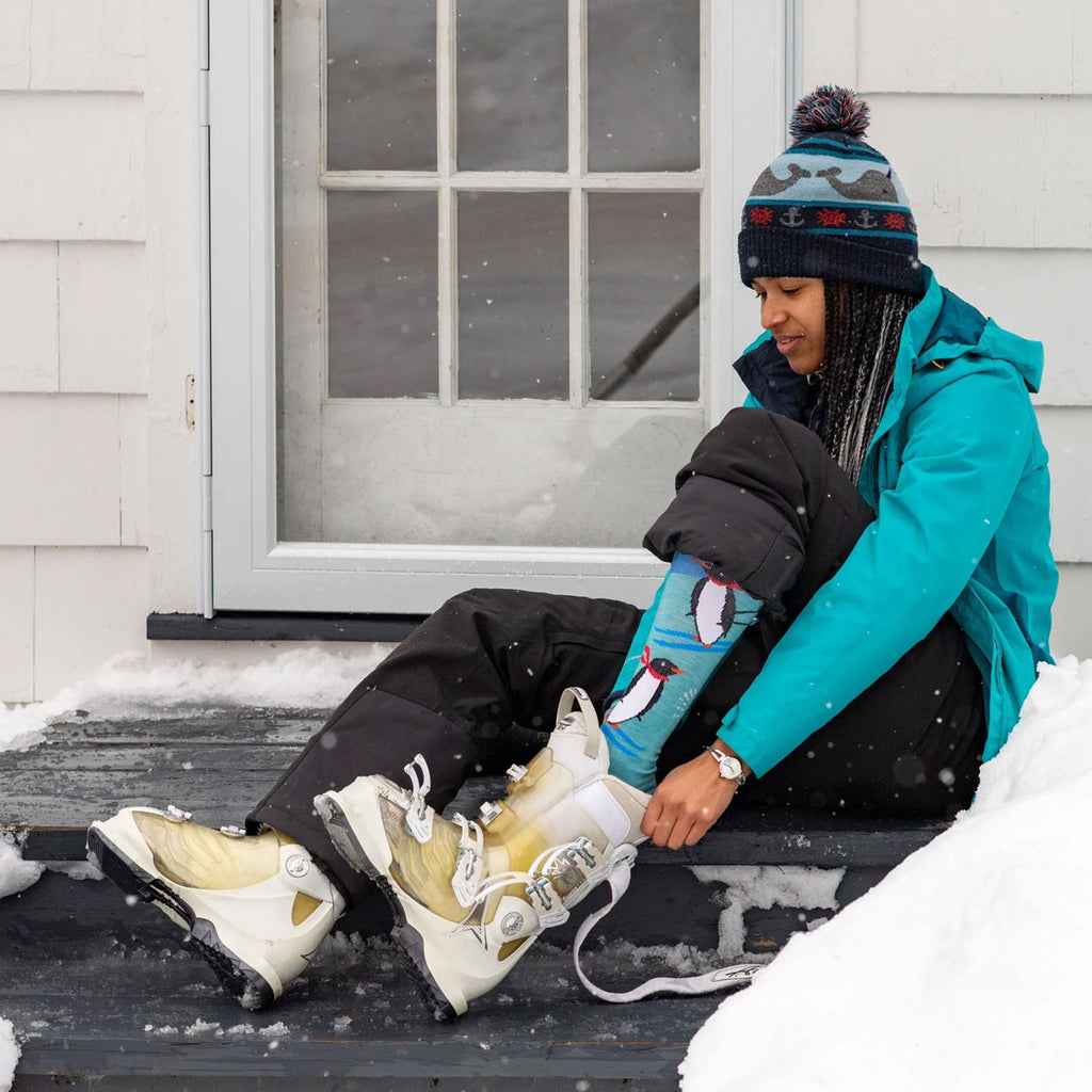 Penguin Peak Ski Socks - Women's