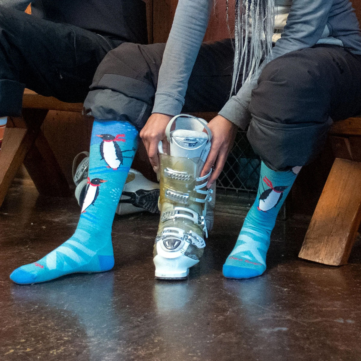 Penguin Peak Ski Socks - Women's