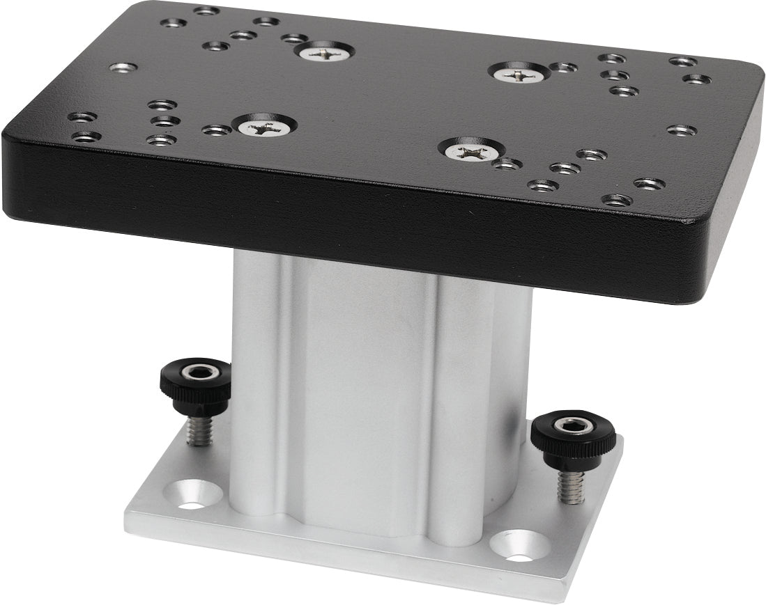 Downrigger Aluminum Fixed Base - 4 in