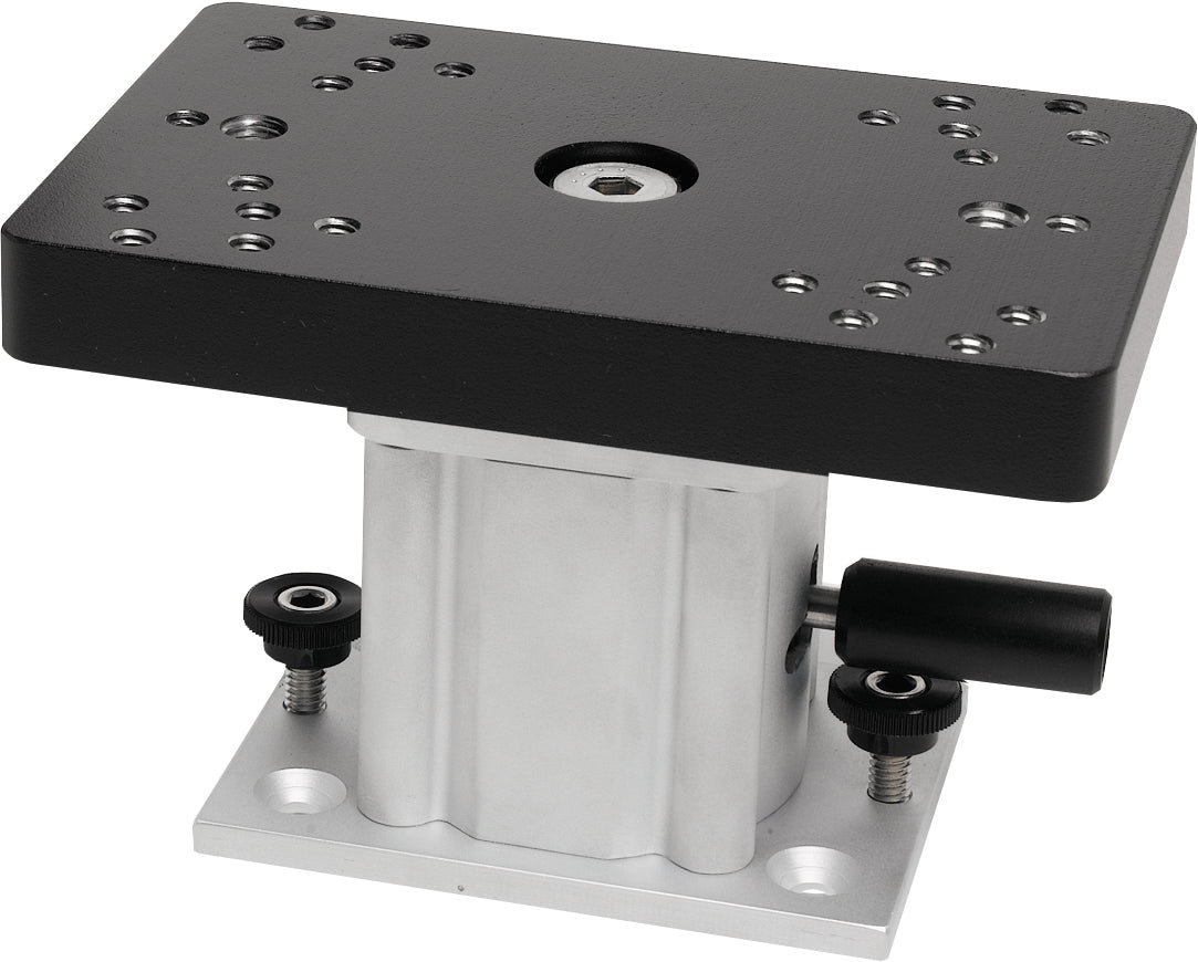 Downrigger Aluminum Swivel Base - 4 in