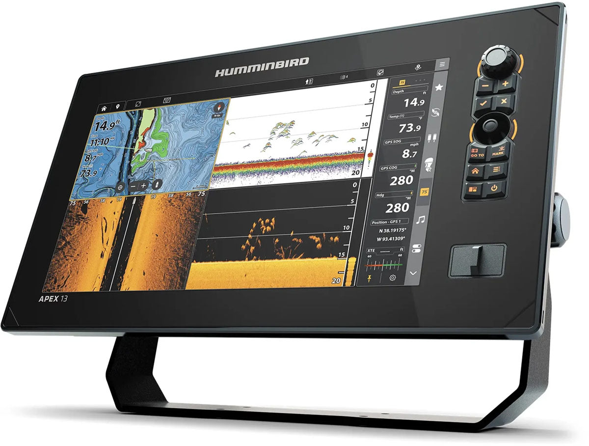 Apex 13 in. Fishfinder with MSI+ VX Transducer