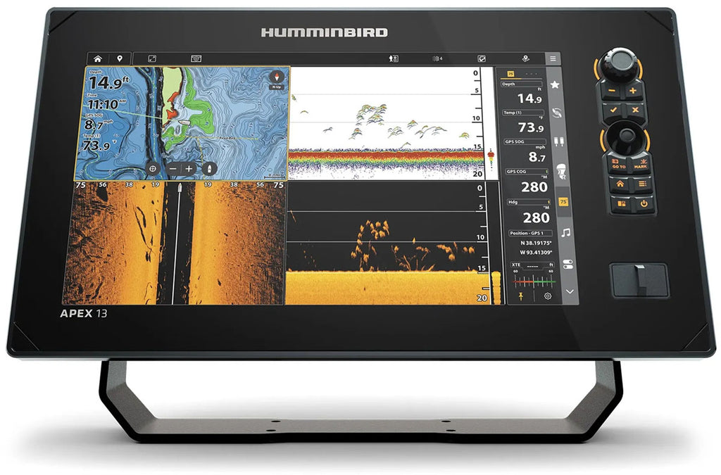 Apex 13 in. Fishfinder with MSI+ VX Transducer