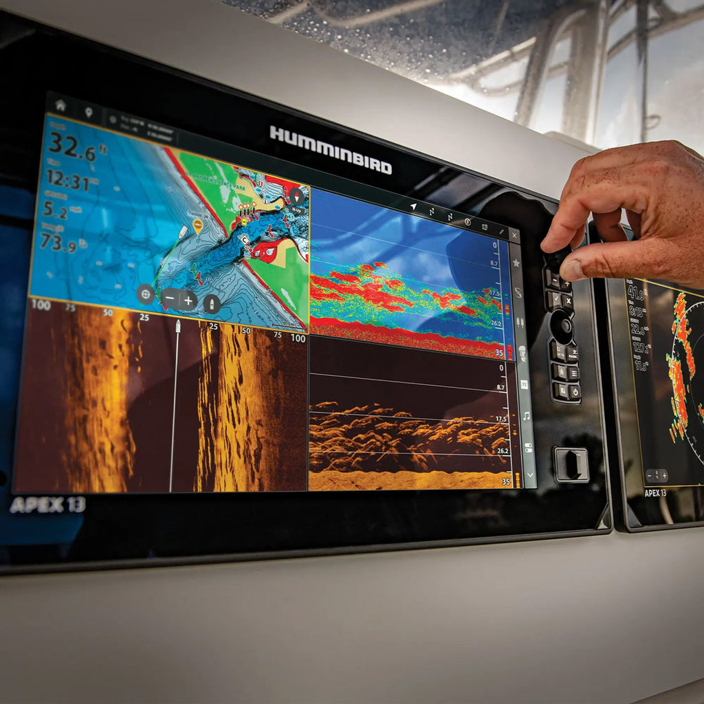 Apex 13 in. Fishfinder with MSI+ VX Transducer