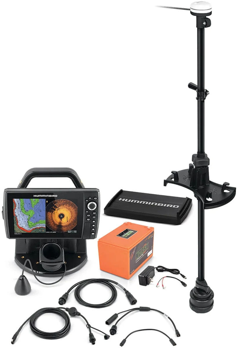Helix 9 MSI+ Ice Fishing Fishfinder with G4N Mega 360 Chartplotter