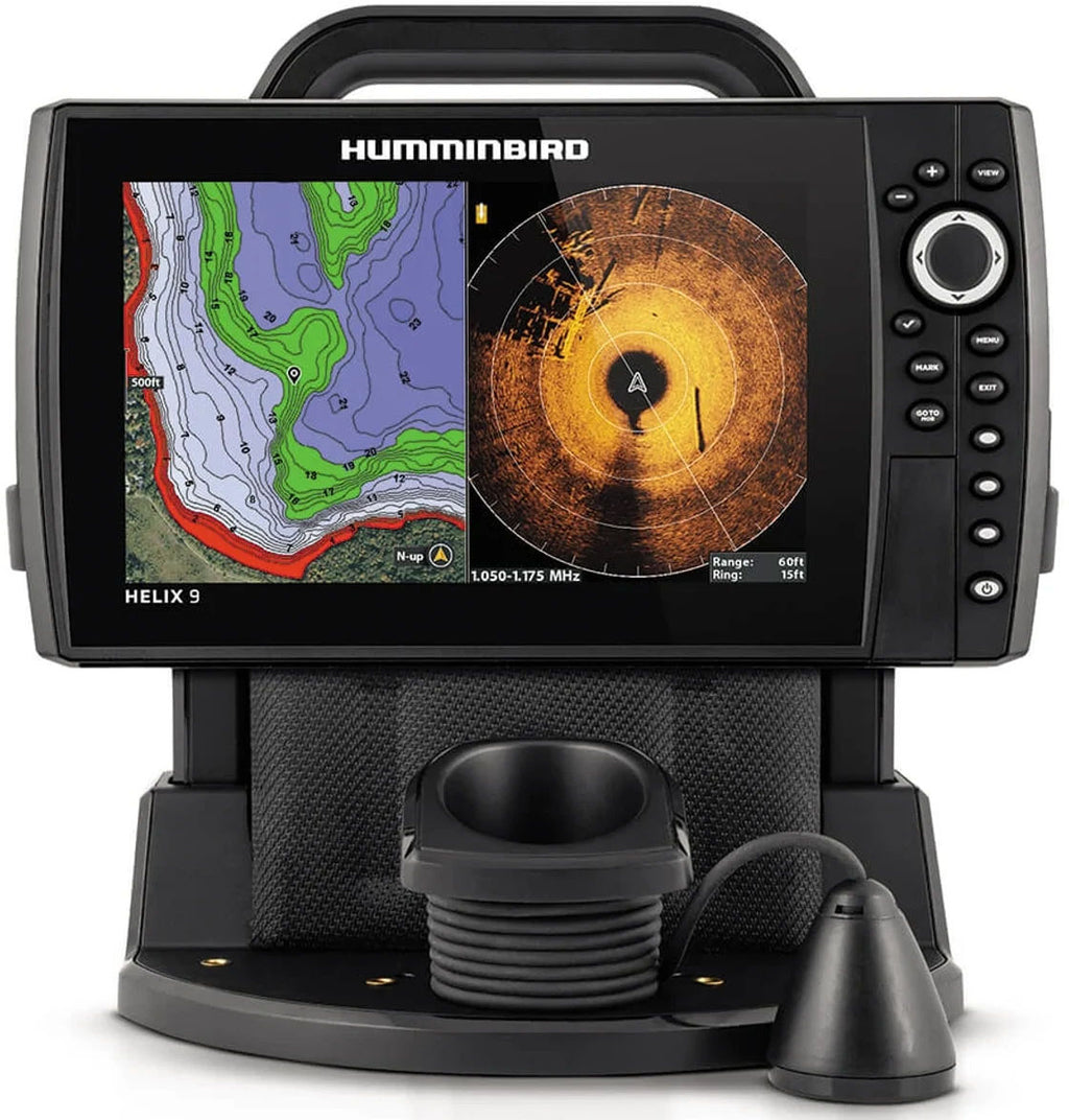 Helix 9 MSI+ Ice Fishing Fishfinder with G4N Mega 360 Chartplotter