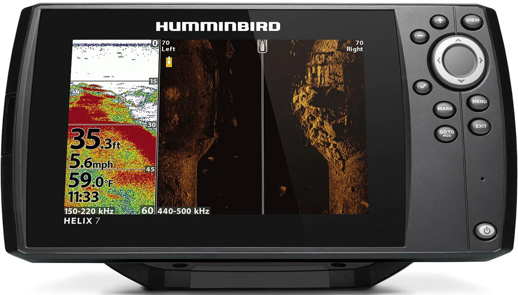 Helix 7 Chirp SI GPS G4 Fishfinder with LakeMaster Canada Card