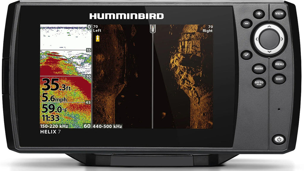 Helix 7 Chirp SI GPS G4 Fishfinder with LakeMaster Canada Card